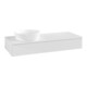 V&B Waschtischunterschrank ohne Frontstruktur Antao 120x19x50cm, WBP-farbe Lac, glo wh. Lac-3