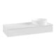 V&B Waschtischunterschrank ohne Frontstruktur Antao 120x19x50cm, WBP-farbe Lac, glo wh. Lac-3