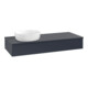 V&B Waschtischunterschrank ohne Frontstruktur Antao 120x19x50cm, WBP-farbe Lac, md bl. m Lac-1