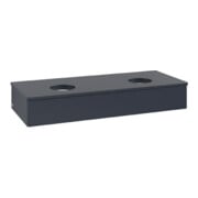 V&B Waschtischunterschrank ohne Frontstruktur Antao 120x19x50cm, WBP-farbe Lac, md bl. m Lac