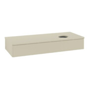 V&B Waschtischunterschrank ohne Frontstruktur Antao 120x19x50cm, WBP-farbe Lac, si Gr m Lac