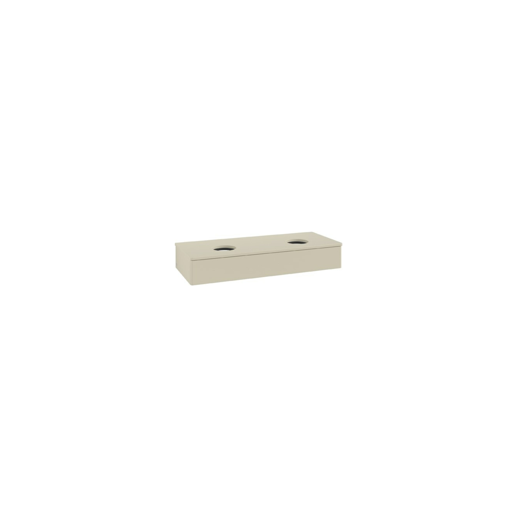V&B Waschtischunterschrank ohne Frontstruktur Antao 120x19x50cm, WBP-farbe Lac, si Gr m Lac ; Villeroy & Boch