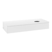V&B Waschtischunterschrank ohne Frontstruktur Antao 120x19x50cm, WBP-farbe Lac, wh. m Lac