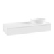 V&B Waschtischunterschrank ohne Frontstruktur Antao 120x19x50cm, WBP-farbe Lac, wh. m Lac-3