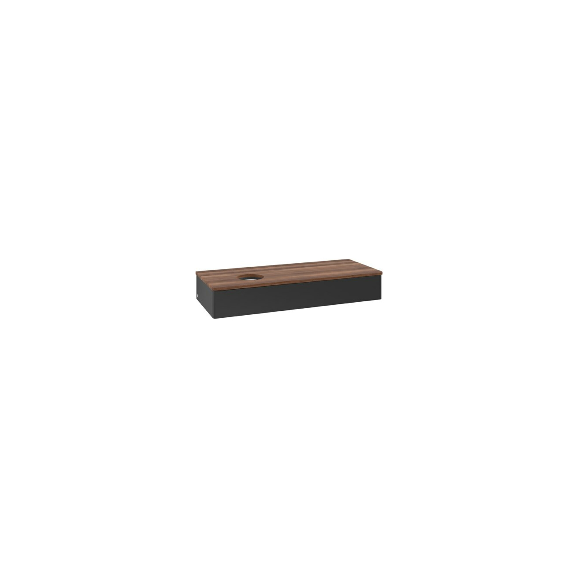 V&B Waschtischunterschrank ohne Frontstruktur Antao 120x19x50cm, WBP-farbe w. wal, bla m Lac ; Villeroy & Boch