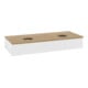 V&B Waschtischunterschrank ohne Frontstruktur Antao 120x19x50cm, WBP hon. Oa, wh. m Lac-4