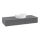 V&B Waschtischunterschrank ohne Frontstruktur Antao 120x19x50cm, WBP Lac, Anthrac. m Lac-3