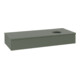 V&B Waschtischunterschrank ohne Frontstruktur Antao 120x19x50cm, WBP Lac, lea gre. m Lac-3