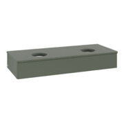 V&B Waschtischunterschrank ohne Frontstruktur Antao 120x19x50cm, WBP Lac, lea gre. m Lac