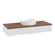 V&B Waschtischunterschrank ohne Frontstruktur Antao 120x19x50cm, WBP w. wal, glo wh. Lac-3