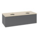 V&B Waschtischunterschrank ohne Frontstruktur Antao 120x36x50cm, HL, WBP botti., A m Lac-4