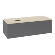 V&B Waschtischunterschrank ohne Frontstruktur Antao 120x36x50cm, HL, WBP botti., A m Lac