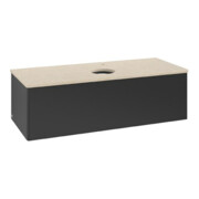 V&B Waschtischunterschrank ohne Frontstruktur Antao 120x36x50cm, HL, WBP botti., bla m Lac