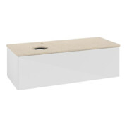 V&B Waschtischunterschrank ohne Frontstruktur Antao 120x36x50cm, HL, WBP botti., glo wh. Lac-4