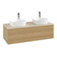 V&B Waschtischunterschrank ohne Frontstruktur Antao 120x36x50cm, HL, WBP botti., hon. Oa-3
