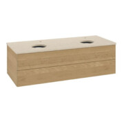 V&B Waschtischunterschrank ohne Frontstruktur Antao 120x36x50cm, HL, WBP botti., hon. Oa