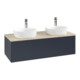 V&B Waschtischunterschrank ohne Frontstruktur Antao 120x36x50cm, HL, WBP botti., md b m Lac-1