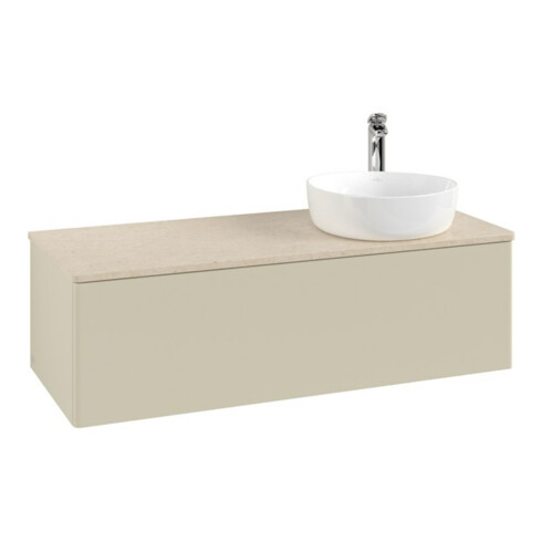 V&B Waschtischunterschrank ohne Frontstruktur Antao 120x36x50cm, HL, WBP botti., si Gr m Lac