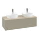 V&B Waschtischunterschrank ohne Frontstruktur Antao 120x36x50cm, HL, WBP botti., st Gr m Lac-1