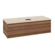 V&B Waschtischunterschrank ohne Frontstruktur Antao 120x36x50cm, HL, WBP botti., w. wal