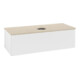 V&B Waschtischunterschrank ohne Frontstruktur Antao 120x36x50cm, HL, WBP botti., wh. m Lac-1