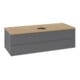V&B Waschtischunterschrank ohne Frontstruktur Antao 120x36x50cm, HL, WBP hon. Oa, A m Lac-1