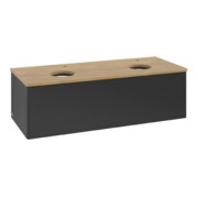 V&B Waschtischunterschrank ohne Frontstruktur Antao 120x36x50cm, HL, WBP hon. Oa, bla m Lac