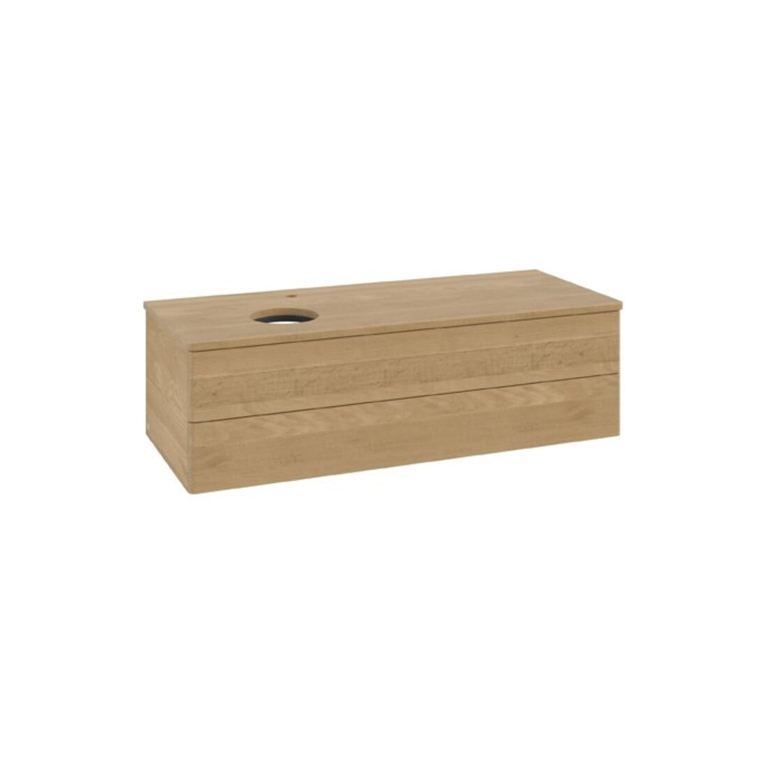 V&B Waschtischunterschrank ohne Frontstruktur Antao 120x36x50cm, HL, WBP hon. Oa, hon. Oa