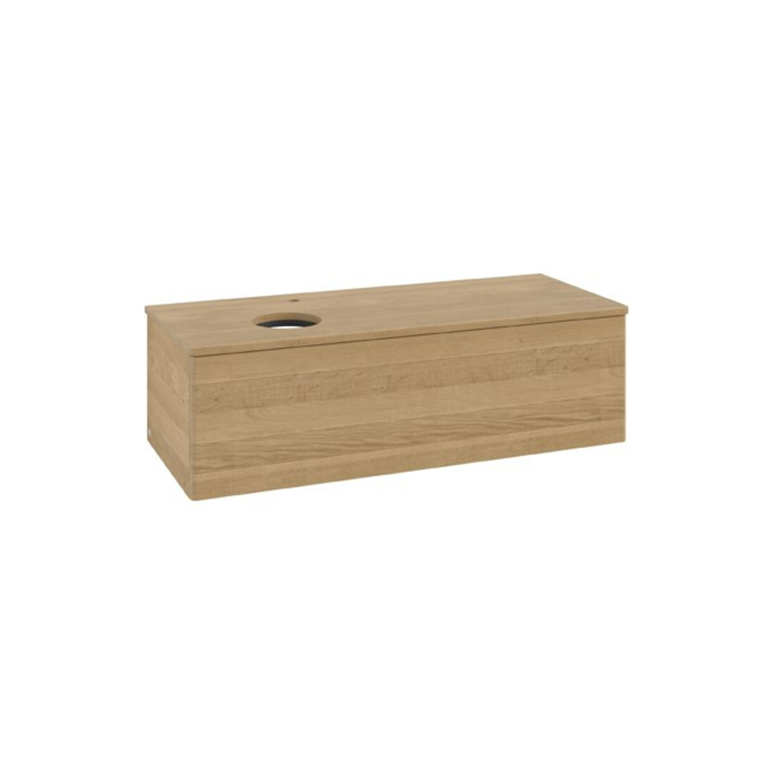 V&B Waschtischunterschrank ohne Frontstruktur Antao 120x36x50cm, HL, WBP hon. Oa, hon. Oa