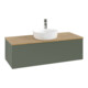 V&B Waschtischunterschrank ohne Frontstruktur Antao 120x36x50cm, HL, WBP hon. Oa, le g. m La-3