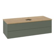 V&B Waschtischunterschrank ohne Frontstruktur Antao 120x36x50cm, HL, WBP hon. Oa, le g. m La-3