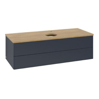 V&B Waschtischunterschrank ohne Frontstruktur Antao 120x36x50cm, HL, WBP hon. Oa, md b m Lac