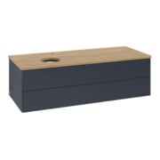V&B Waschtischunterschrank ohne Frontstruktur Antao 120x36x50cm, HL, WBP hon. Oa, md b m Lac-3