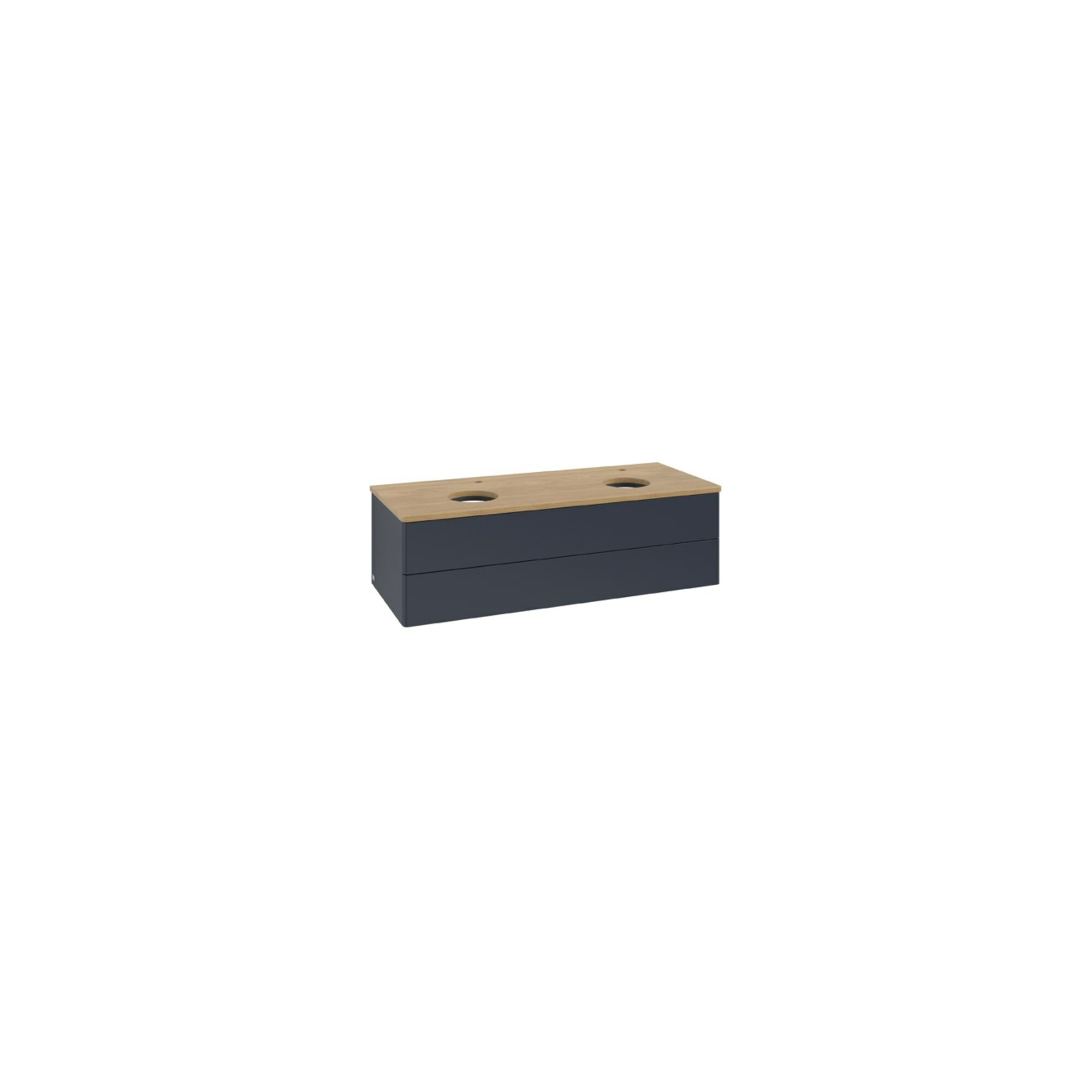 V&B Waschtischunterschrank ohne Frontstruktur Antao 120x36x50cm, HL, WBP hon. Oa, md b m Lac ; Villeroy & Boch