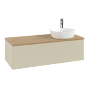 V&B Waschtischunterschrank ohne Frontstruktur Antao 120x36x50cm, HL, WBP hon. Oa, si G m Lac