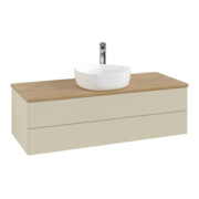 V&B Waschtischunterschrank ohne Frontstruktur Antao 120x36x50cm, HL, WBP hon. Oa, si G m Lac