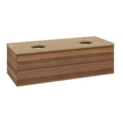 V&B Waschtischunterschrank ohne Frontstruktur Antao 120x36x50cm, HL, WBP hon. Oa, w. wal