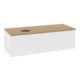 V&B Waschtischunterschrank ohne Frontstruktur Antao 120x36x50cm, HL, WBP hon. Oa, wh. m Lac-4