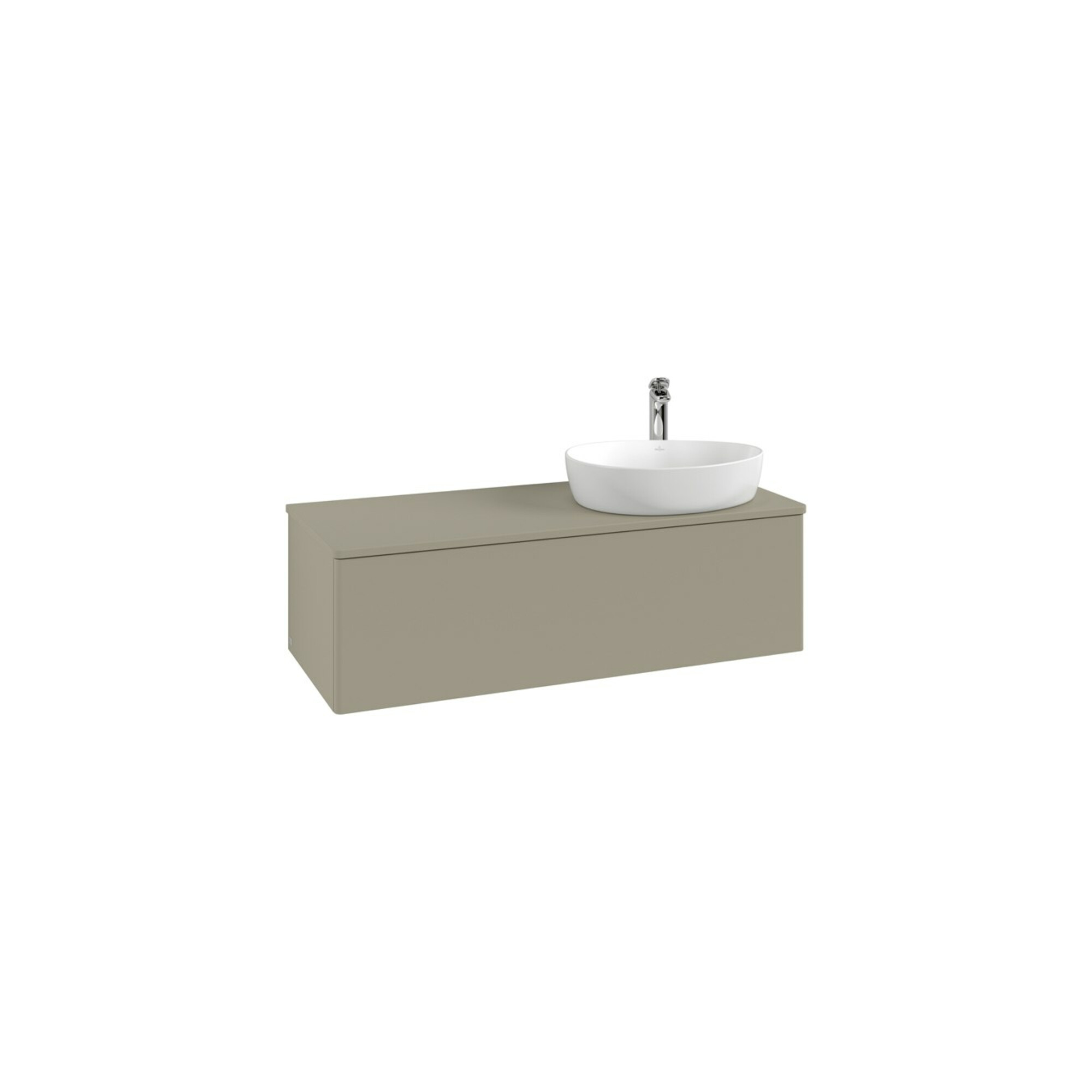 V&B Waschtischunterschrank ohne Frontstruktur Antao 120x36x50cm, HL, WBP Lac, lea gre. m Lac ; Villeroy & Boch