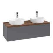 V&B Waschtischunterschrank ohne Frontstruktur Antao 120x36x50cm, HL, WBP w wa, A m Lac-3