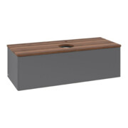 V&B Waschtischunterschrank ohne Frontstruktur Antao 120x36x50cm, HL, WBP w wa, A m Lac