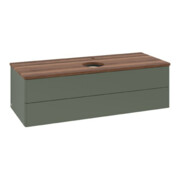 V&B Waschtischunterschrank ohne Frontstruktur Antao 120x36x50cm, HL, WBP w wa, le gre. m Lac-3