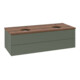 V&B Waschtischunterschrank ohne Frontstruktur Antao 120x36x50cm, HL, WBP w wa, le gre. m Lac-1