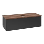 V&B Waschtischunterschrank ohne Frontstruktur Antao 120x36x50cm, HL, WBP w. wal, bla m Lac