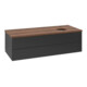 V&B Waschtischunterschrank ohne Frontstruktur Antao 120x36x50cm, HL, WBP w. wal, bla m Lac-3