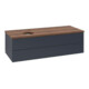 V&B Waschtischunterschrank ohne Frontstruktur Antao 120x36x50cm, HL, WBP w wal, md bl. m Lac-1