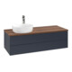 V&B Waschtischunterschrank ohne Frontstruktur Antao 120x36x50cm, HL, WBP w wal, md bl. m Lac-3