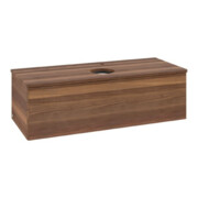 V&B Waschtischunterschrank ohne Frontstruktur Antao 120x36x50cm, HL, WBP w. wal, w. wal