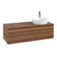 V&B Waschtischunterschrank ohne Frontstruktur Antao 120x36x50cm, HL, WBP w. wal, w. wal-3