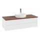 V&B Waschtischunterschrank ohne Frontstruktur Antao 120x36x50cm, HL, WBP w. wal, wh. m Lac-1
